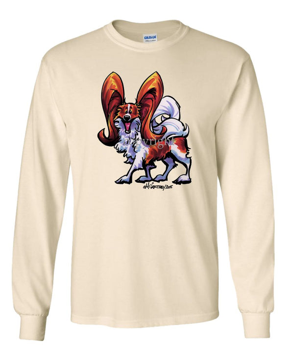 Papillon - Cool Dog - Long Sleeve T-Shirt