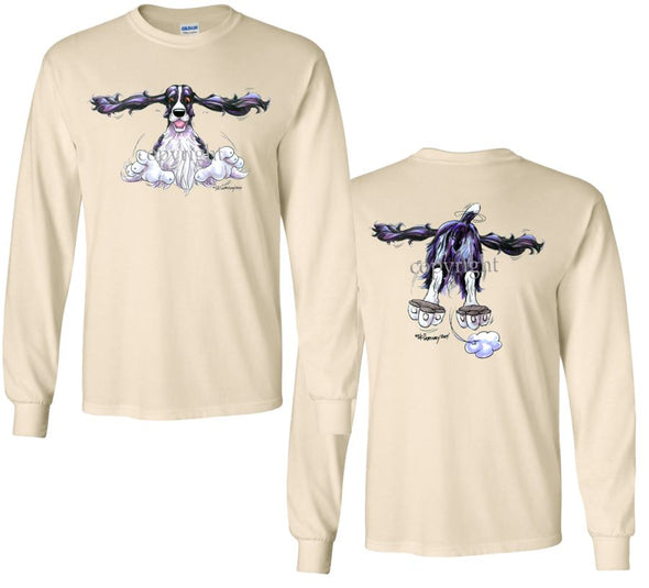 English Springer Spaniel - Coming and Going - Long Sleeve T-Shirt (Double Sided)