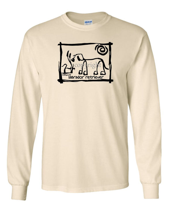 Labrador Retriever - Cavern Canine - Long Sleeve T-Shirt