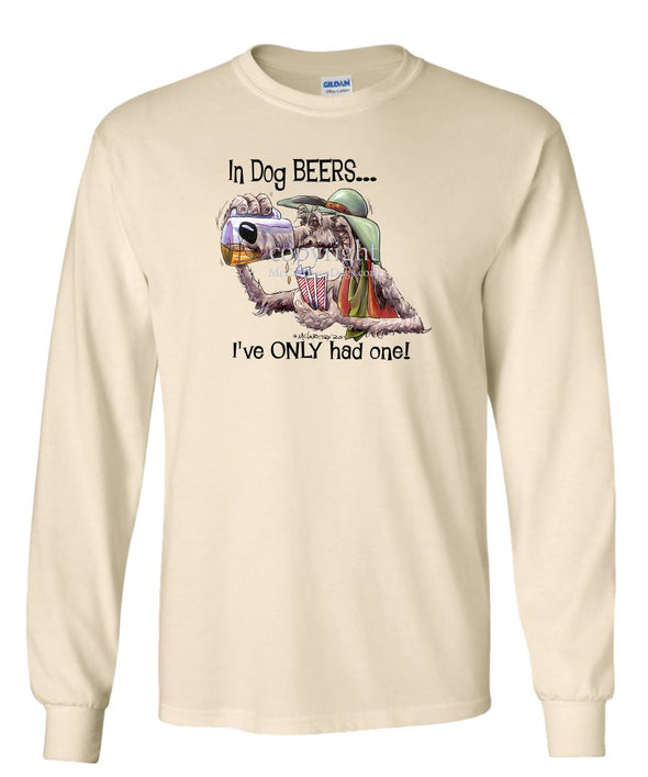 Irish Wolfhound - Dog Beers - Long Sleeve T-Shirt