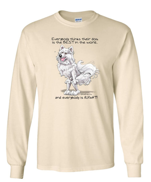 Samoyed - Best Dog in the World - Long Sleeve T-Shirt