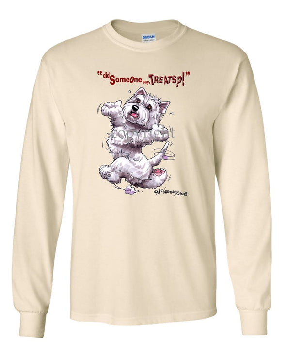West Highland Terrier - Treats - Long Sleeve T-Shirt