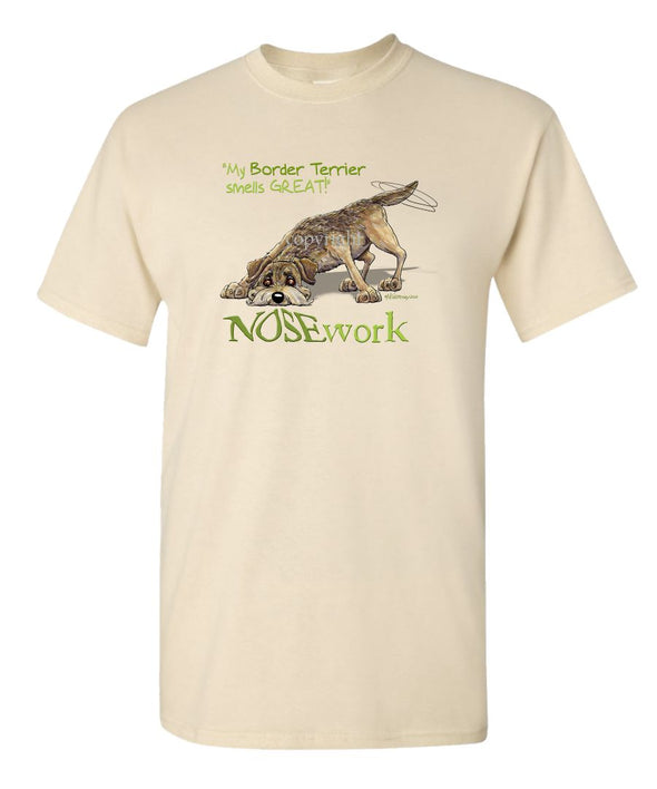 Border Terrier - Nosework - T-Shirt