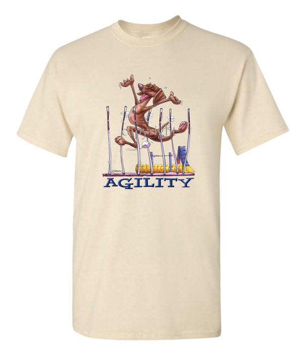 Vizsla - Agility Weave II - T-Shirt