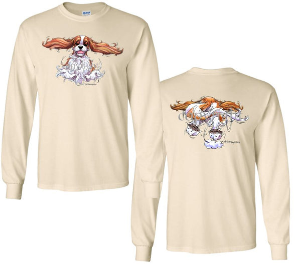 Cavalier King Charles - Coming and Going - Long Sleeve T-Shirt (Double Sided)