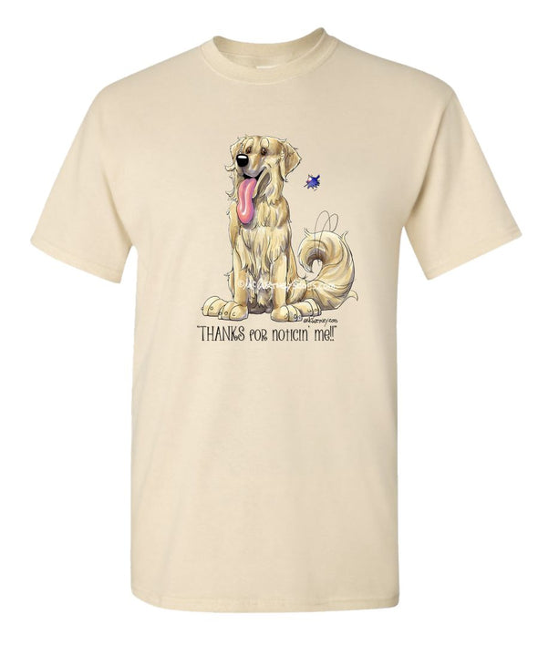 Golden Retriever - Noticing Me - Mike's Faves - T-Shirt