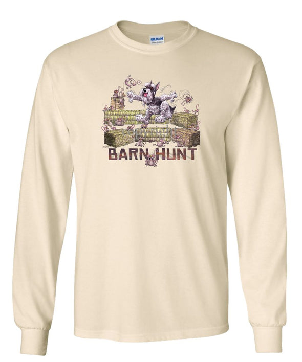Schnauzer - Barnhunt - Long Sleeve T-Shirt