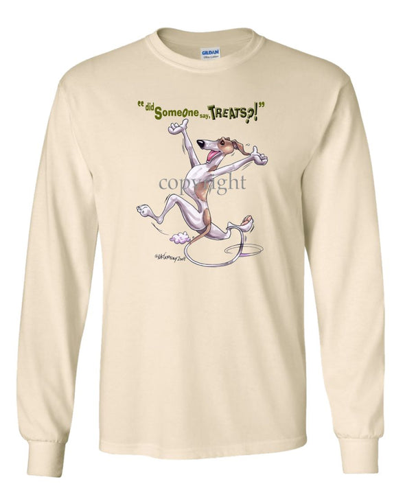 Whippet - Treats - Long Sleeve T-Shirt