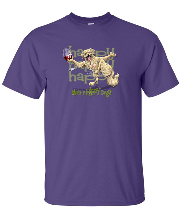 Golden Retriever - Who's A Happy Dog - T-Shirt