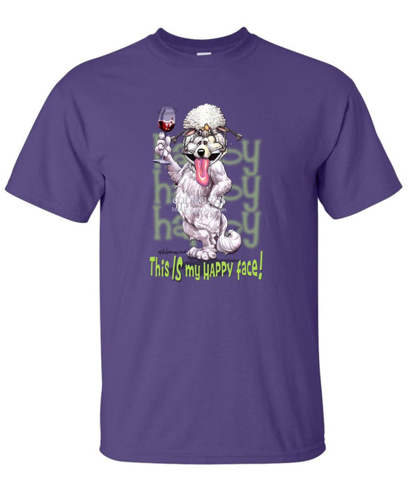 Great Pyrenees - Who's A Happy Dog - T-Shirt