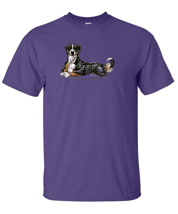 Greater Swiss Mountain Dog - All About The Dog - T-Shirt