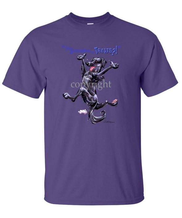 Flat Coated Retriever - Treats - T-Shirt