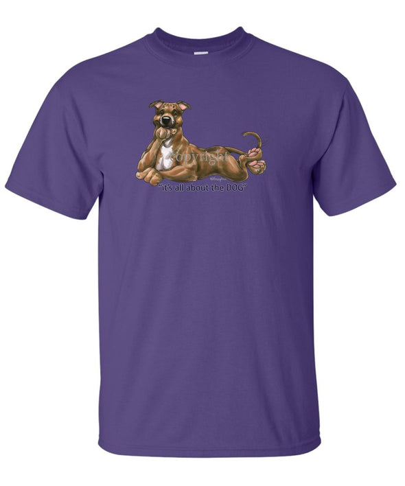 Staffordshire Bull Terrier - All About The Dog - T-Shirt