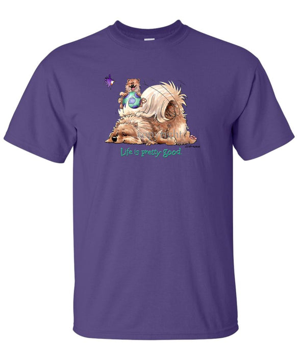 Pomeranian - Life Is Pretty Good - T-Shirt