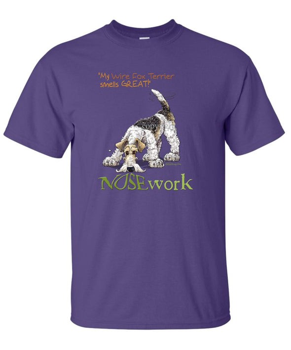 Wire Fox Terrier - Nosework - T-Shirt