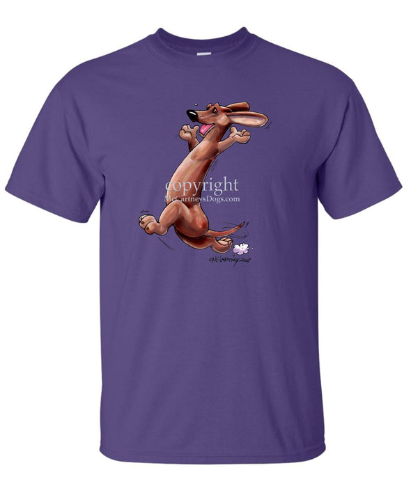 Dachshund  Smooth - Happy Dog - T-Shirt