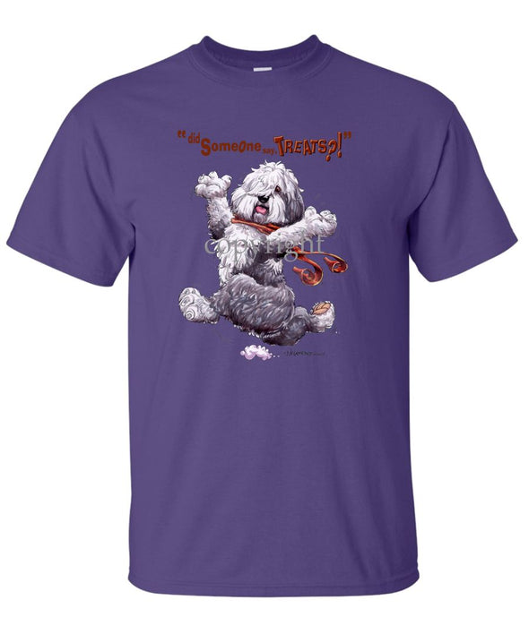 Old English Sheepdog - Treats - T-Shirt
