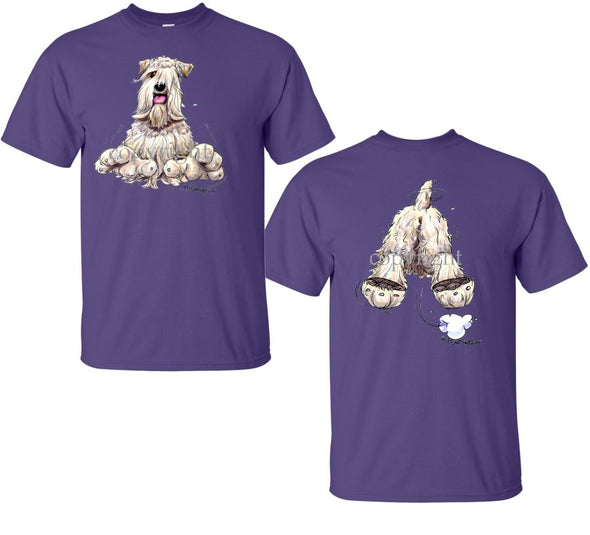 Soft Coated Wheaten - Coming and Going - T-Shirt (Double Sided)