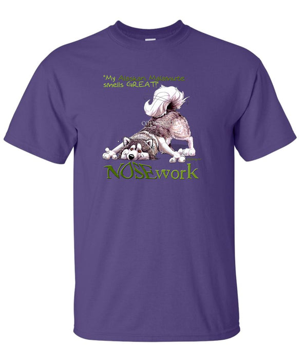 Alaskan Malamute - Nosework - T-Shirt
