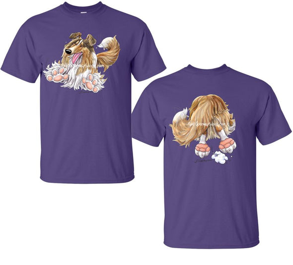 Collie - Coming and Going - T-Shirt (Double Sided)