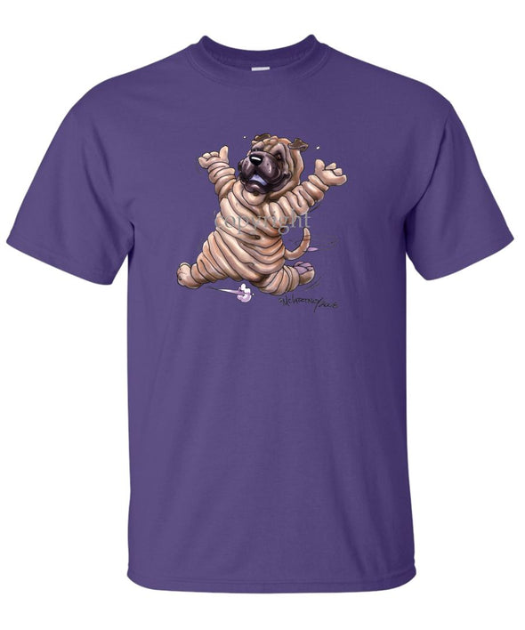Shar Pei - Happy Dog - T-Shirt