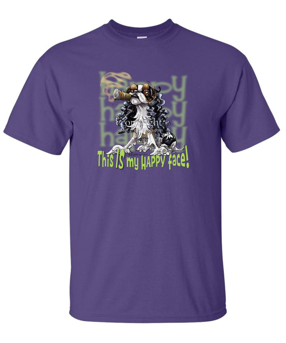 English Toy Spaniel - Who's A Happy Dog - T-Shirt