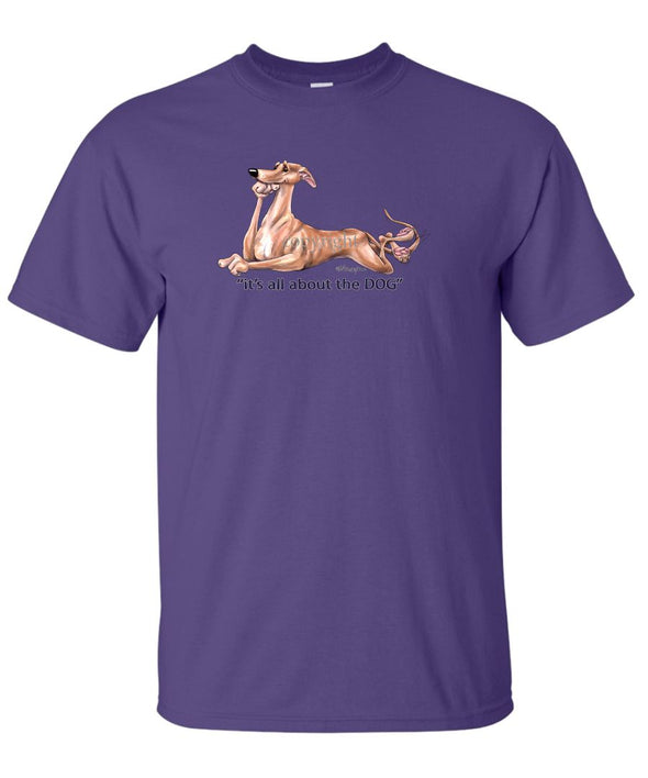 Greyhound - All About The Dog - T-Shirt