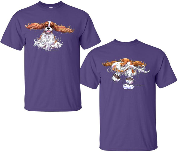 Cavalier King Charles - Coming and Going - T-Shirt (Double Sided)