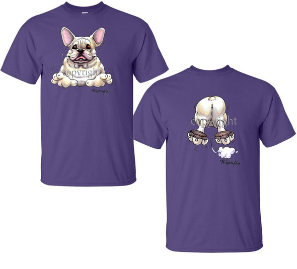 French Bulldog - Coming and Going - T-Shirt (Double Sided)