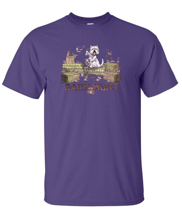 West Highland Terrier - Barnhunt - T-Shirt