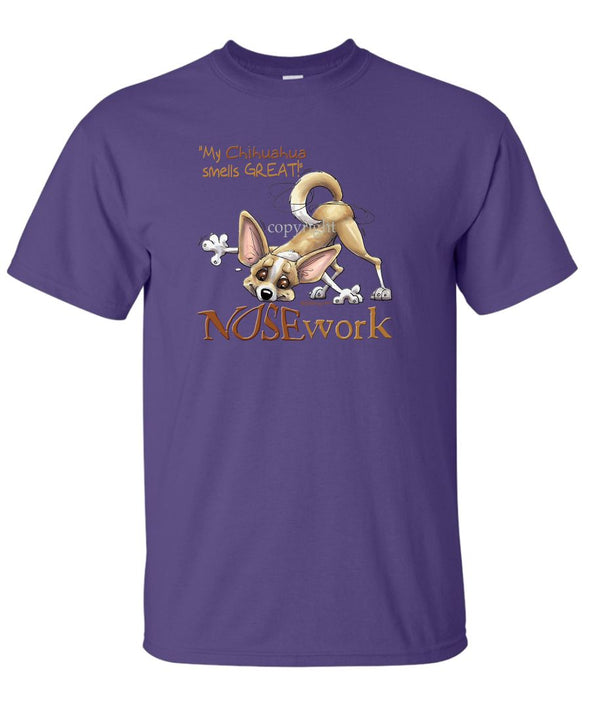 Chihuahua  Smooth - Nosework - T-Shirt