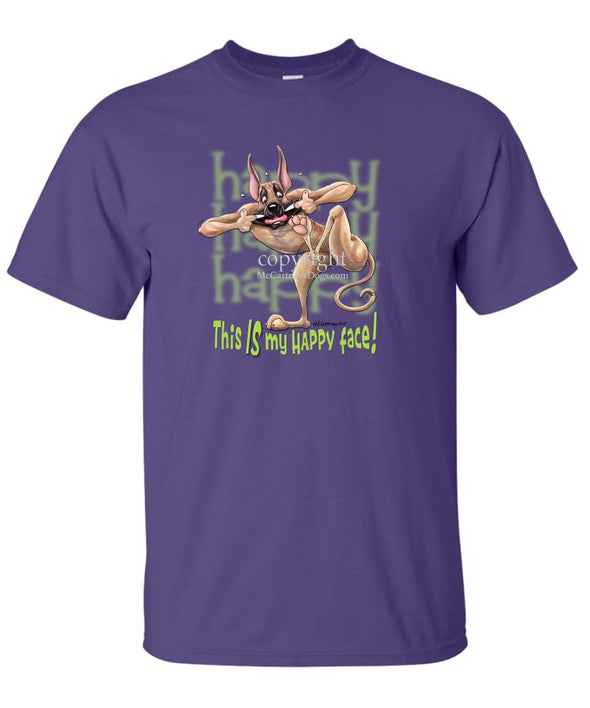 Great Dane - 2 - Who's A Happy Dog - T-Shirt