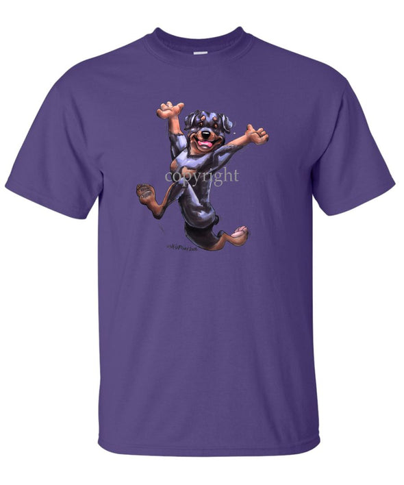 Rottweiler - Happy Dog - T-Shirt