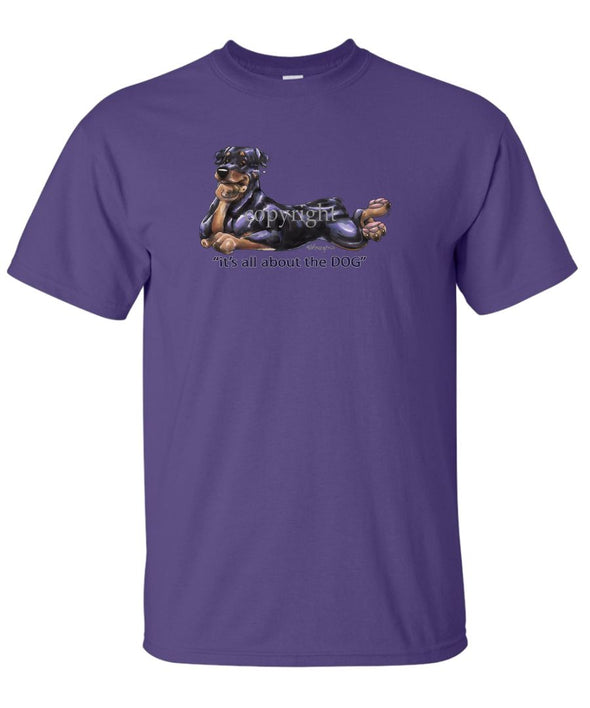 Rottweiler - All About The Dog - T-Shirt