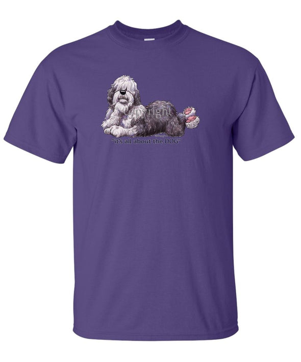Old English Sheepdog - All About The Dog - T-Shirt