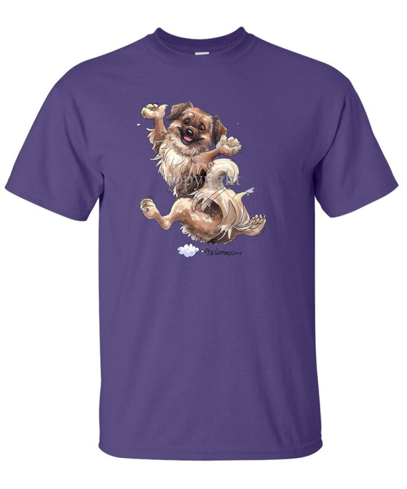 Tibetan Spaniel - Happy Dog - T-Shirt