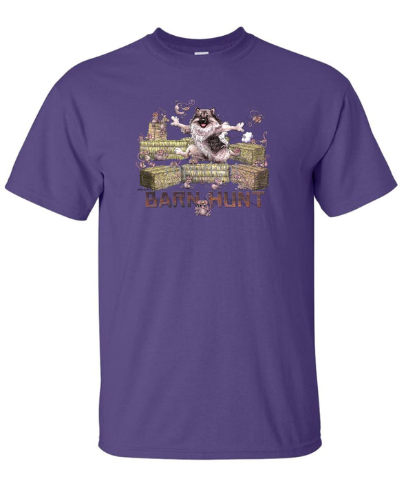 Keeshond - Barnhunt - T-Shirt