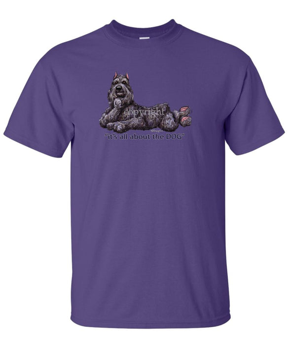 Bouvier Des Flandres - All About The Dog - T-Shirt