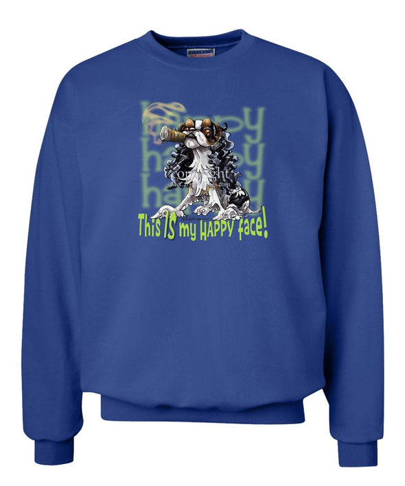English Toy Spaniel - Who's A Happy Dog - Sweatshirt