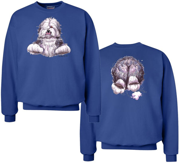 Old English Sheepdog - Coming and Going - Sweatshirt (Double Sided)