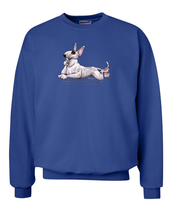 Bull Terrier - All About The Dog - Sweatshirt