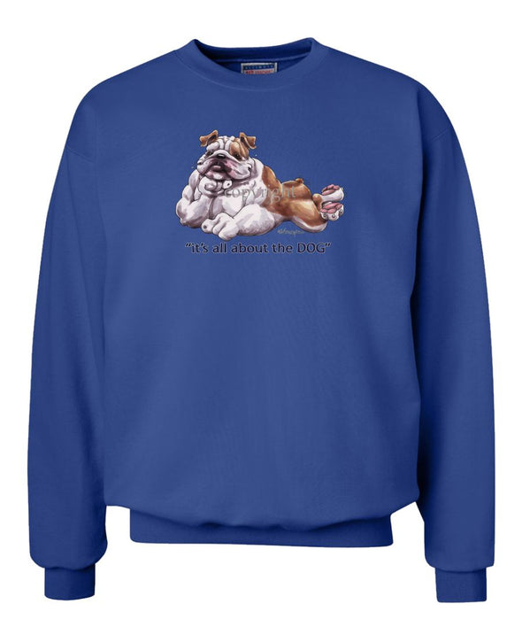 Bulldog - All About The Dog - Sweatshirt