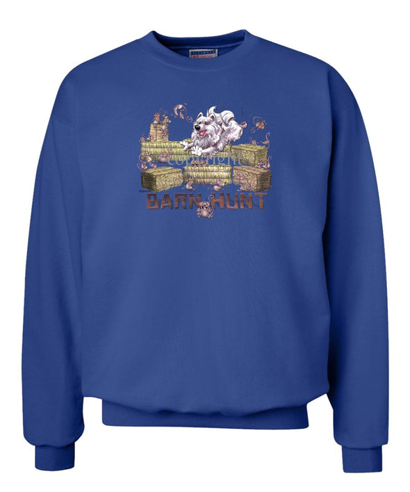 American Eskimo Dog - Barnhunt - Sweatshirt