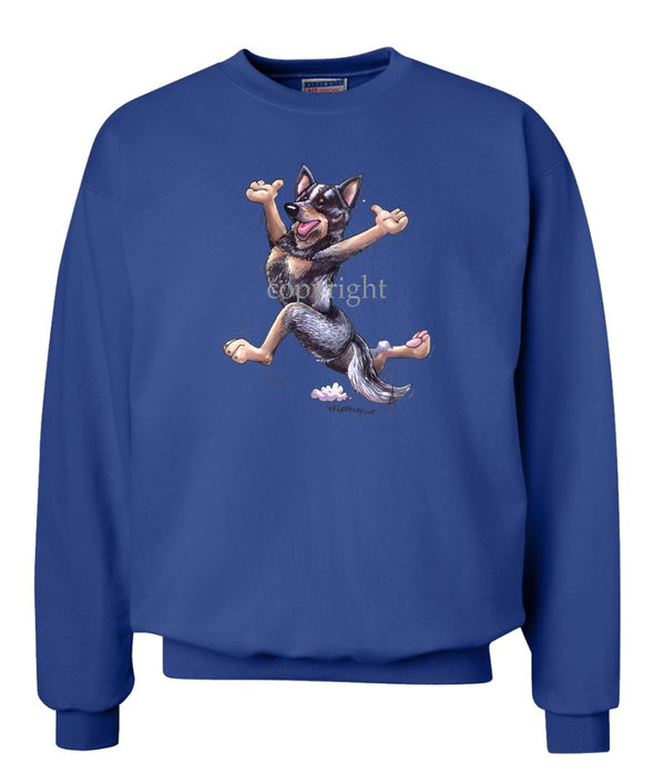 Australian Cattle Dog - Happy Dog - Sweatshirt