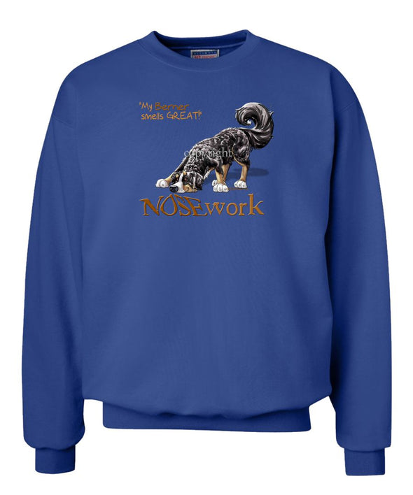 Bernese Mountain Dog - Nosework - Sweatshirt