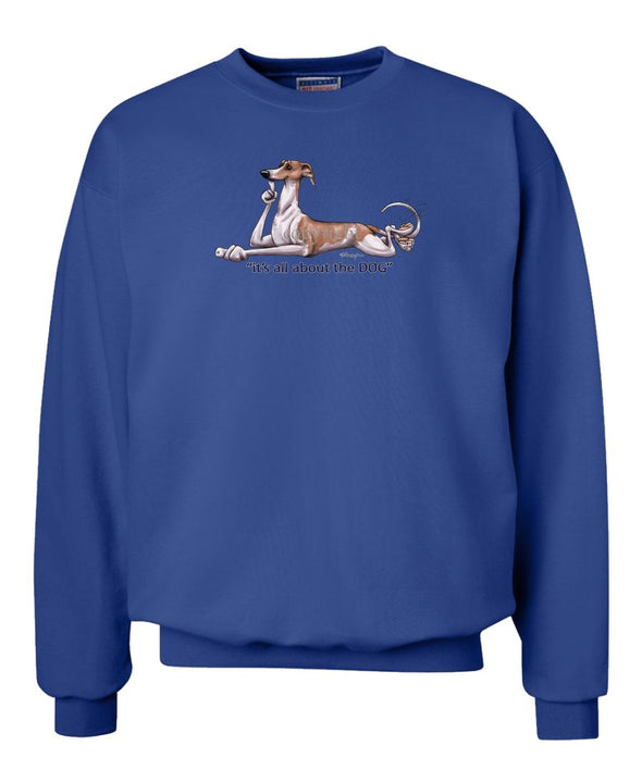 Whippet - All About The Dog - Sweatshirt