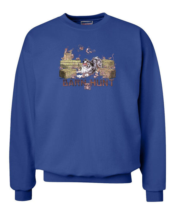 Australian Shepherd  Blue Merle - Barnhunt - Sweatshirt