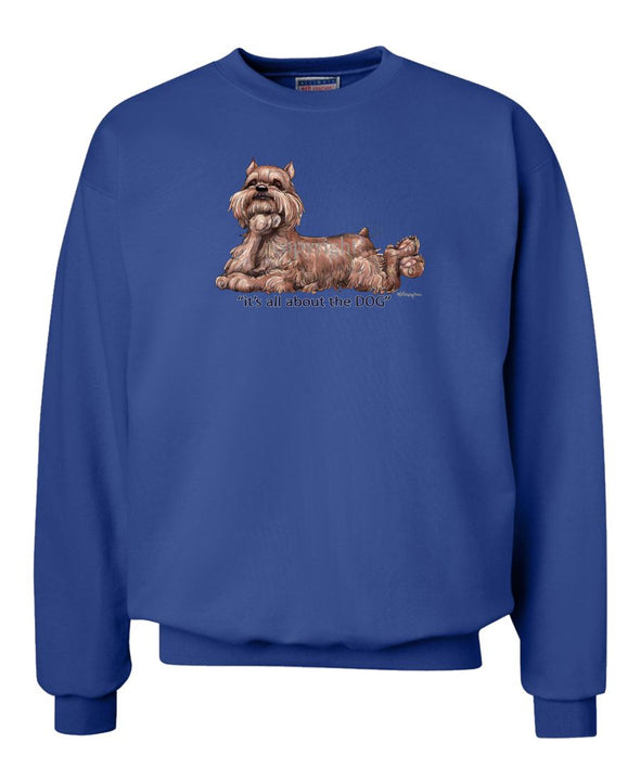 Brussels Griffon - All About The Dog - Sweatshirt