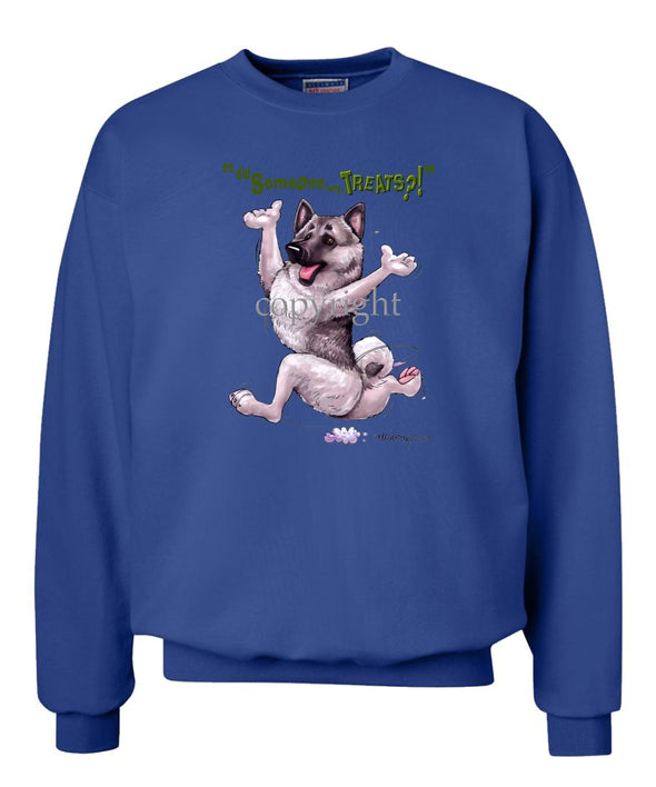 Norwegian Elkhound - Treats - Sweatshirt