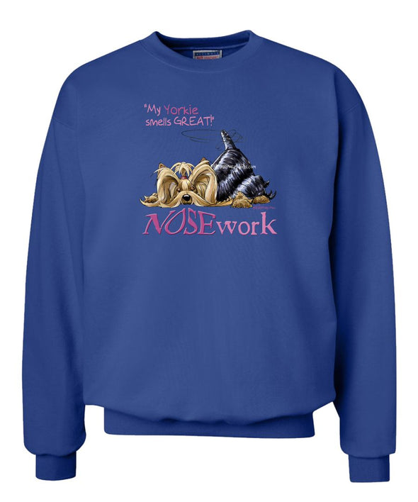 Yorkshire Terrier - Nosework - Sweatshirt
